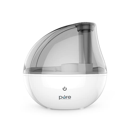Pure Enrichment Ultrasonic Cool Mist Humidifier with Optional Night Light White PEHUMSIL Best Buy