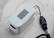Left. NuvoMed - Audible Fingertip Oled Pulse Oximeter - White.