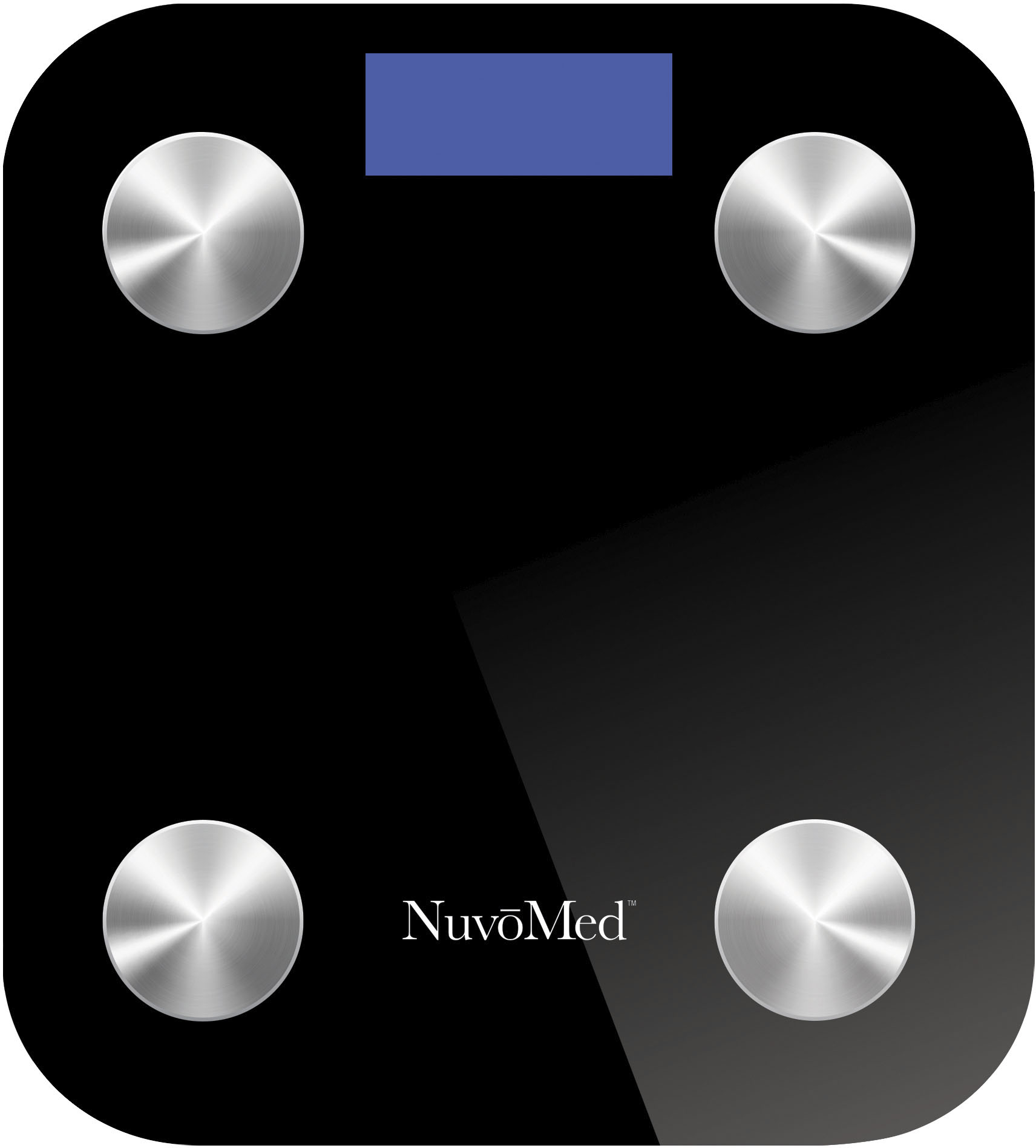 NuvoMed Bluetooth Body Fat Digital Scale Black NBFS-6  - Best Buy