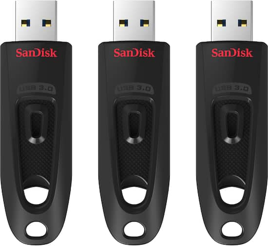 SanDisk Ultra USB 3.0 Flash Drive Speed (16 GB - 512 GB)