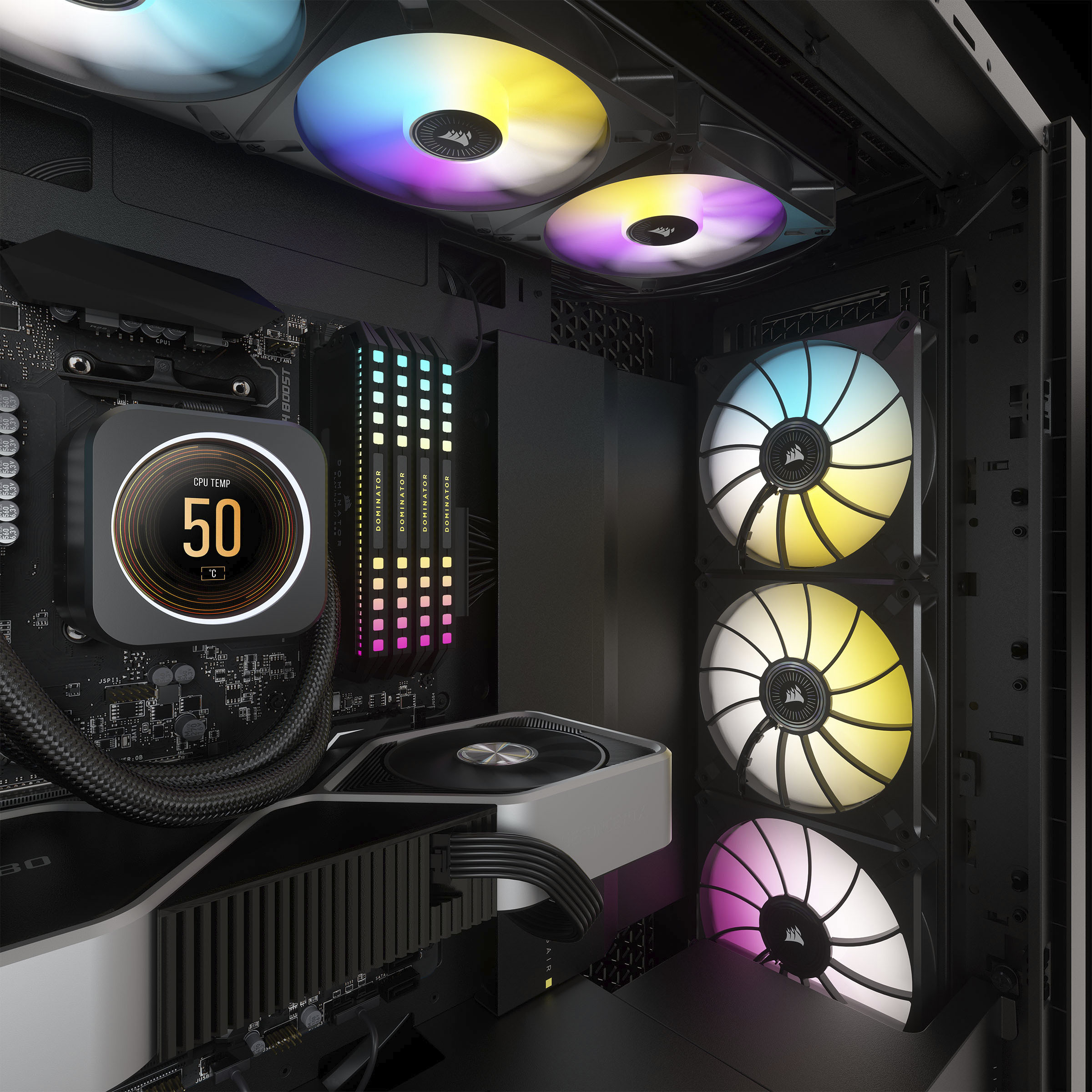 CORSAIR Announces New LCD-Equipped AIO CPU Coolers for the iCUE