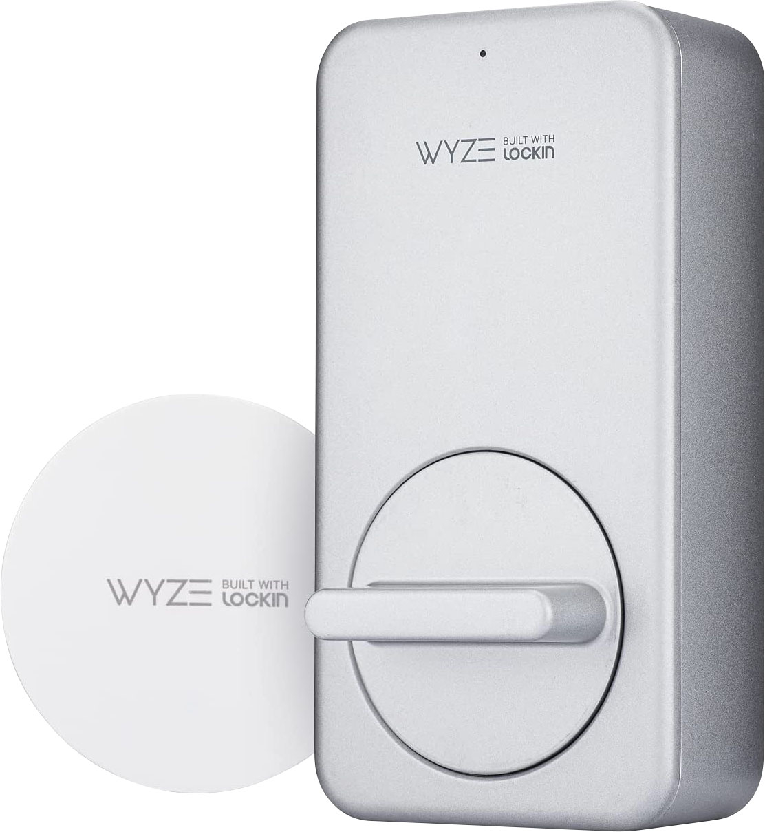 August Home, Wi-Fi Smart Lock (4th Generation)– Fits Your Existing Deadbolt  in Minutes, Silver 