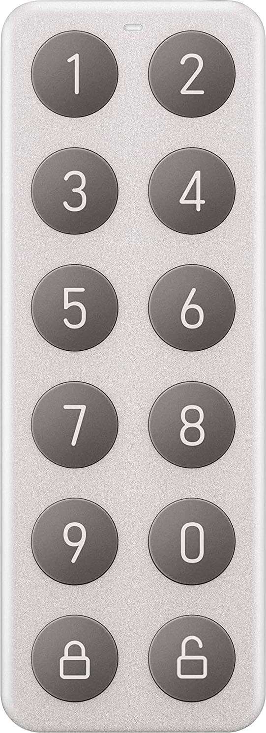 Keypad for Wyze Lock - Silver - Front_Zoom