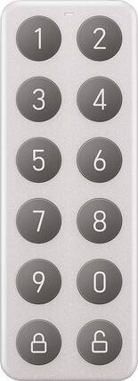 Front. Wyze - Keypad for Wyze Lock - Silver.