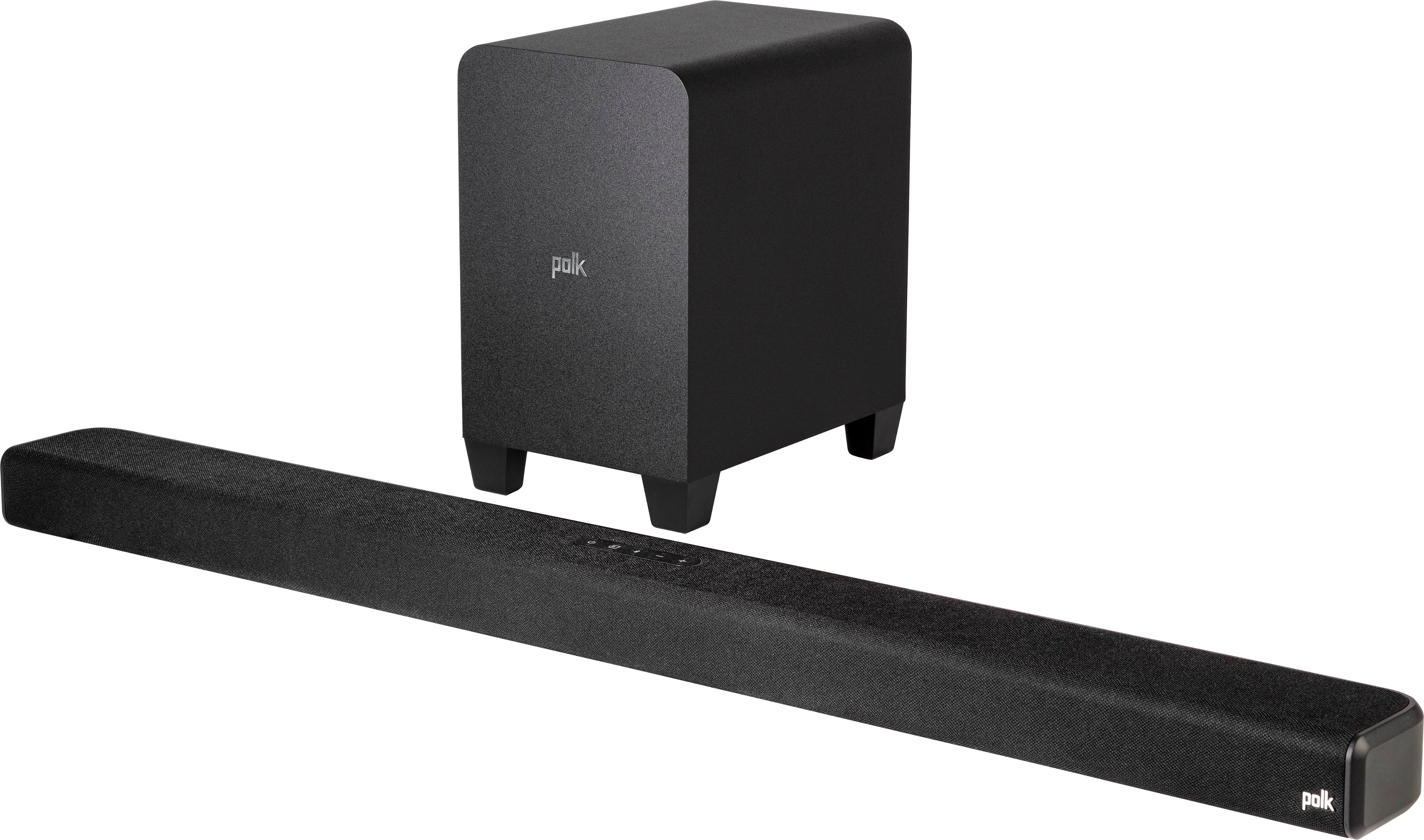 Polk Audio Signa S4 Ultra-Slim TV Sound Bar with Wireless Dolby Atmos 3D Surround Sound, Works with 8K, 4K & HD TVs Black Signa S4 - Best Buy