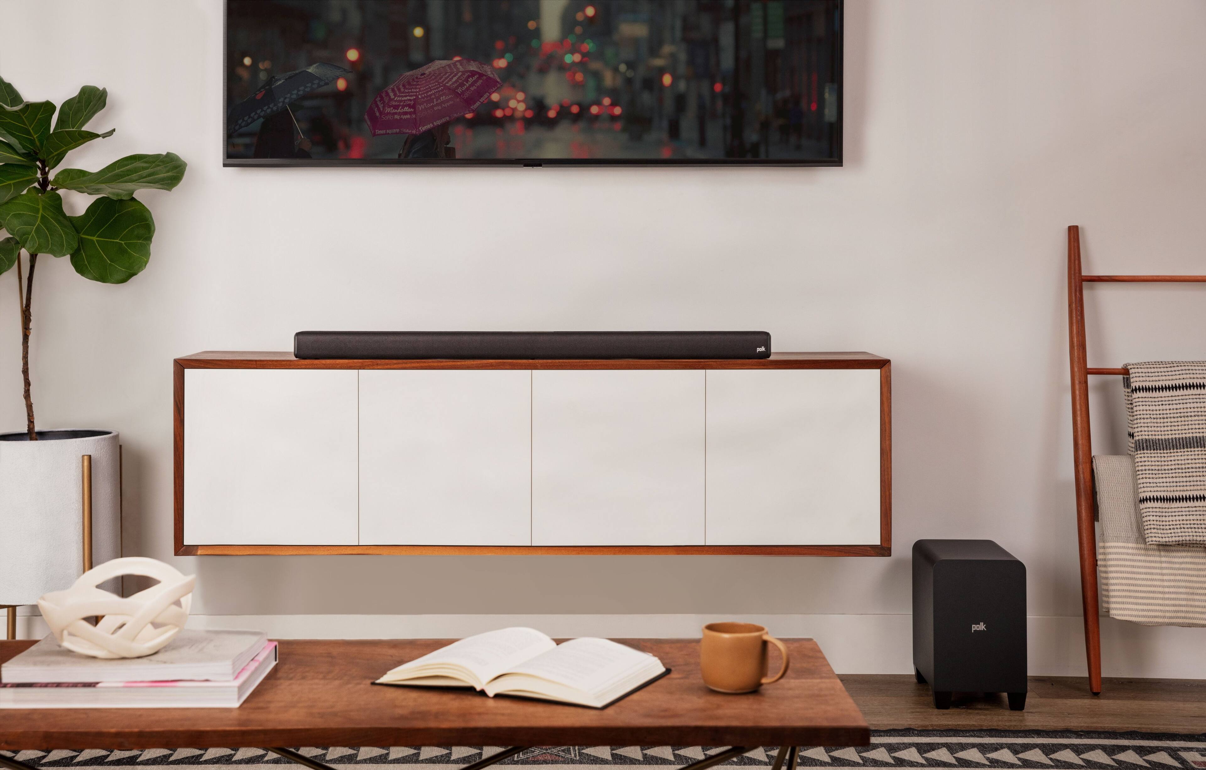 Polk Audio Signa S4 3.1.2 Ch Ultra Slim TV Sound Bar with Dolby 