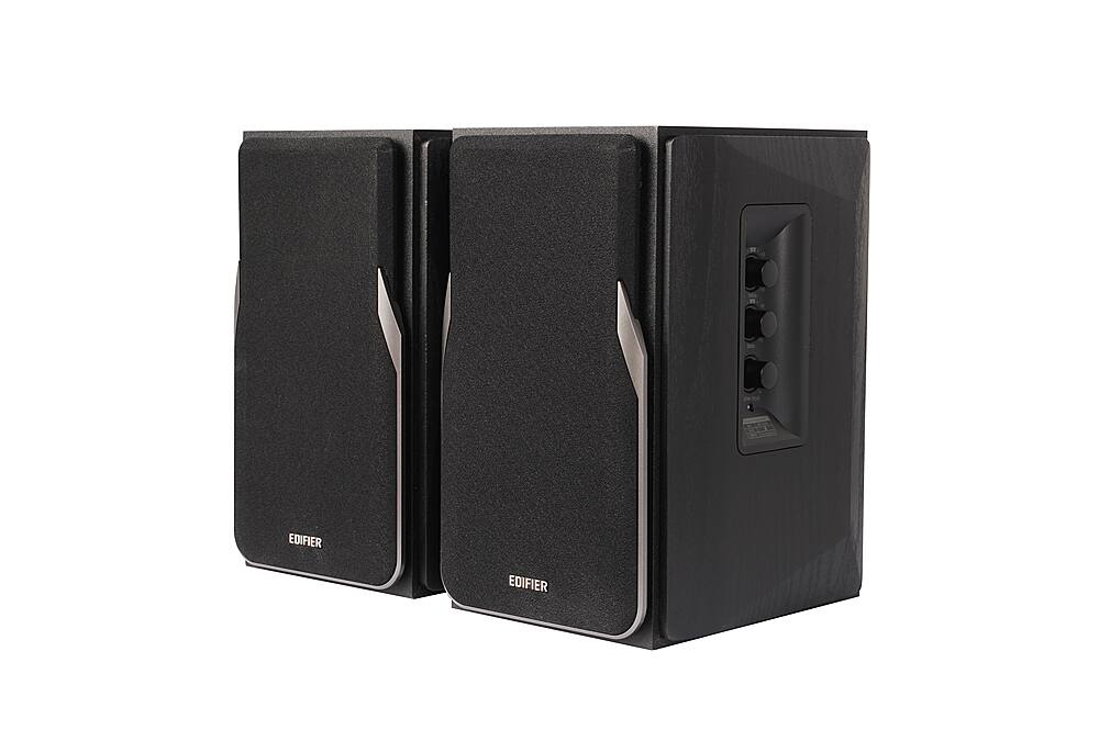 Alt View 11. Edifier - R1380DB 4" 42-Watt Powered Bookshelf Speaker (Pair) - Black.