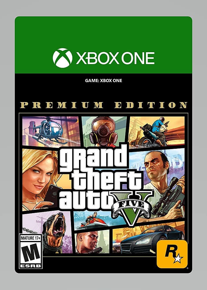 Grand Theft Auto V Premium Edition Xbox One Digital 7D4 00321