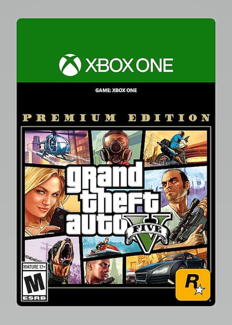 Grand Theft Auto V Premium Edition Xbox One Digital 7D4 00321