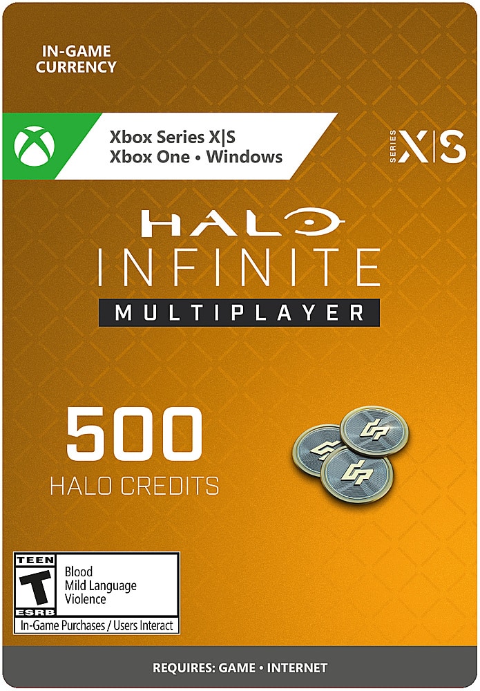 Front. Microsoft - Halo Infinite - 500 Halo Credits - Multi.