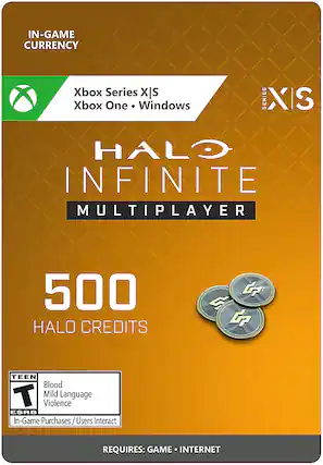 Front. Microsoft - Halo Infinite - 500 Halo Credits - Multi.
