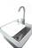 Alt View 12. Coyote Outdoor Living - Outdoor Kitchen Sink, 21" - Stainless Steel.