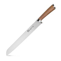 Cangshan - 10.25''  H1 Series German Steel Forged Wood Handle Bread Knife - Front_Zoom