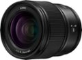 Front Zoom. Panasonic - LUMIX S-S24 24mm F1.8 L-Mount Lens for LUMIX S Series Cameras - Black.