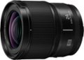 Alt View Zoom 15. Panasonic - LUMIX S-S24 24mm F1.8 L-Mount Lens for LUMIX S Series Cameras - Black.