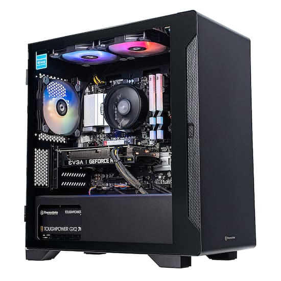 Thermaltake Graphite 360 Gaming Desktop AMD Ryzen 5 5600X 