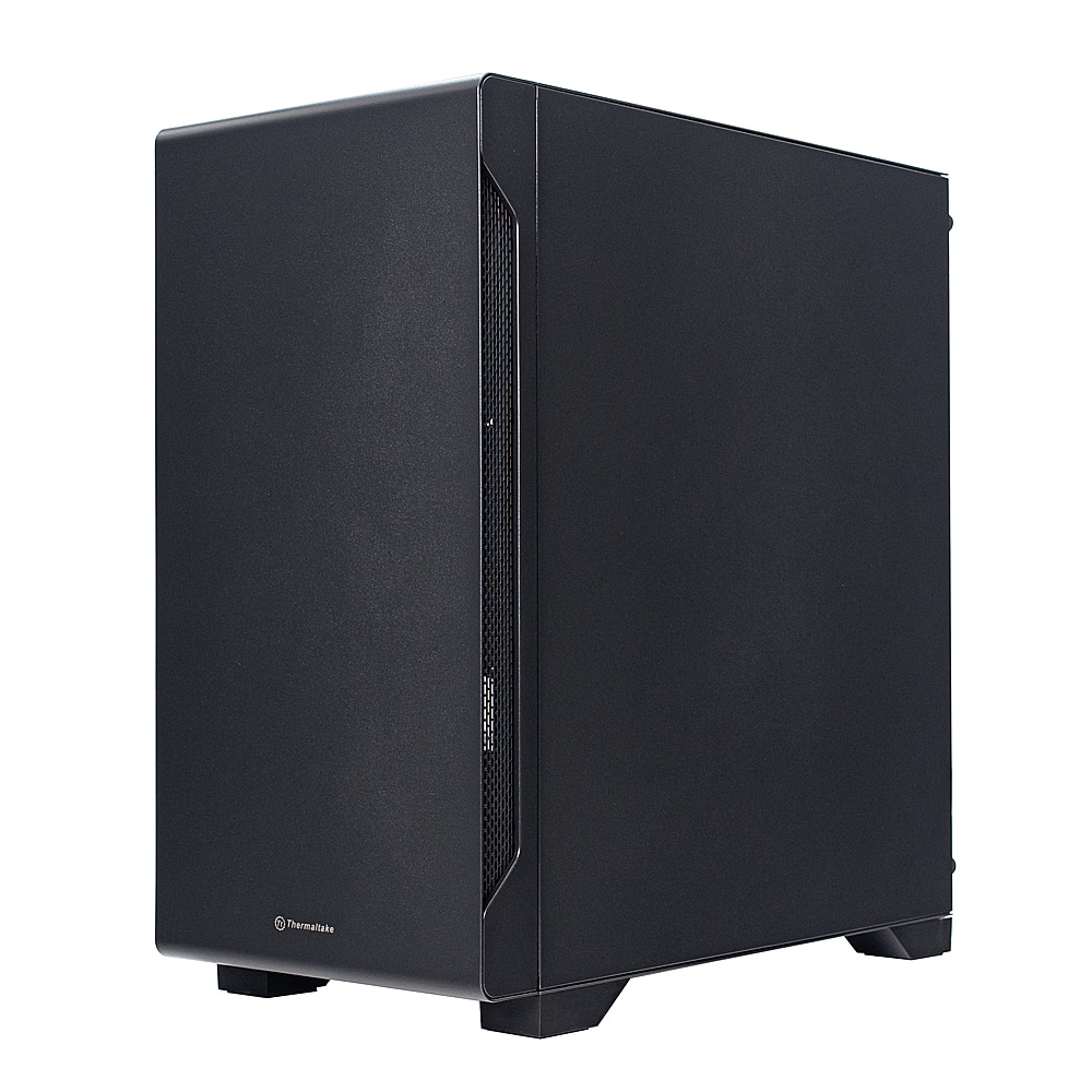 Alt View 5. Thermaltake - Graphite 360 Gaming Desktop - AMD Ryzen 5 5600X - 16GB Memory - NVIDIA GeForce RTX 3060 - 1TB NVMe M.2 - Black.