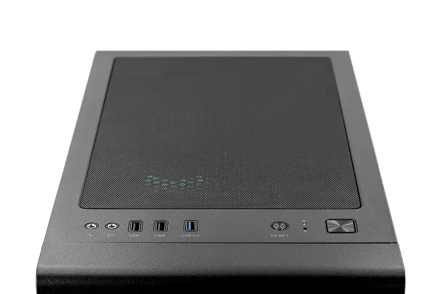 Alt View 6. Thermaltake - Graphite 360 Gaming Desktop - AMD Ryzen 5 5600X - 16GB Memory - NVIDIA GeForce RTX 3060 - 1TB NVMe M.2 - Black.