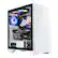 Front. Thermaltake - Glacier 360 Gaming Desktop - AMD Ryzen 5 5600X - 16GB Memory - NVIDIA GeForce RTX 3060 - 1TB NVMe M.2 - White.