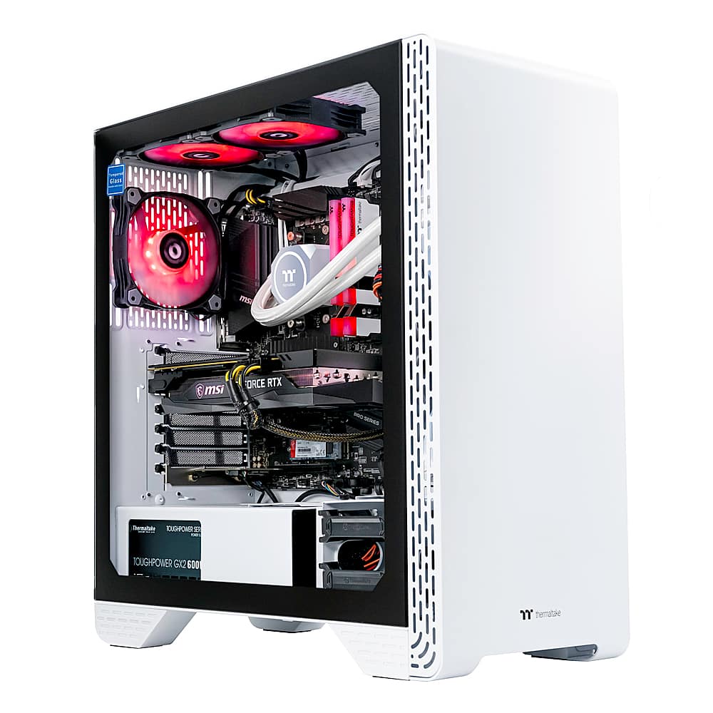 Thermaltake Glacier 360 Gaming Desktop AMD Ryzen 5 5600X 16GB Thermaltake Glacier 360 Gaming Desktop AMD Ryzen 5 5600X 16GB