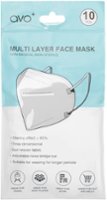 STRAX - AVO+ KN95 Face Mask 10 Pack - White - Front_Zoom
