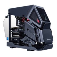 Thermaltake - AH-360 Gaming Desktop - AMD Ryzen™ 5 5600X - 16GB RGB Memory - NVIDIA GeForce RTX 3060 - 1TB NVMe M.2 - Black - Front_Zoom
