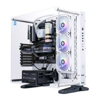 Thermaltake - Arctic i360 Gaming Desktop - Intel Core™ i5-11600K - 16GB RGB Memory - NVIDIA® GeForce RTX™ 3060 - 1TB NVMe M.2 - White - Front_Zoom