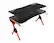 Alt View 13. GAMDIAS - DAEDALUS M1 RGB Gaming Desk with XL Mousepad - Red.