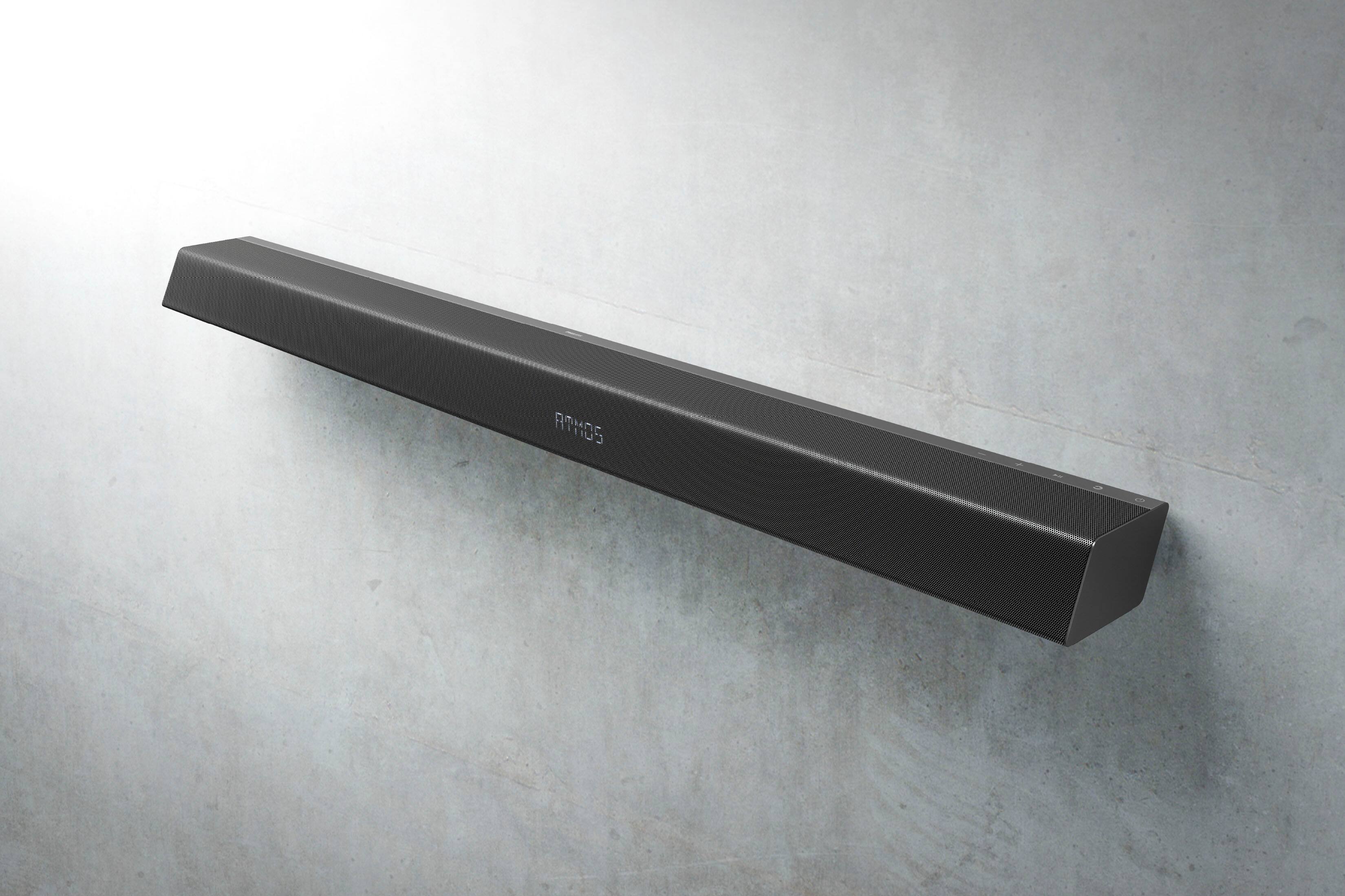 Alt View 14. Philips - 3.1.2-Channel Soundbar with Wireless Subwoofer, Dolby Atmos and expandable surround sound - Dark Gray.