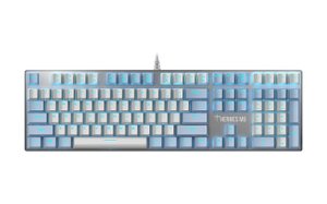 GAMDIAS - GD-HERMES M5 Wired Mechanical Keyboard - Ice Blue - Front_Zoom