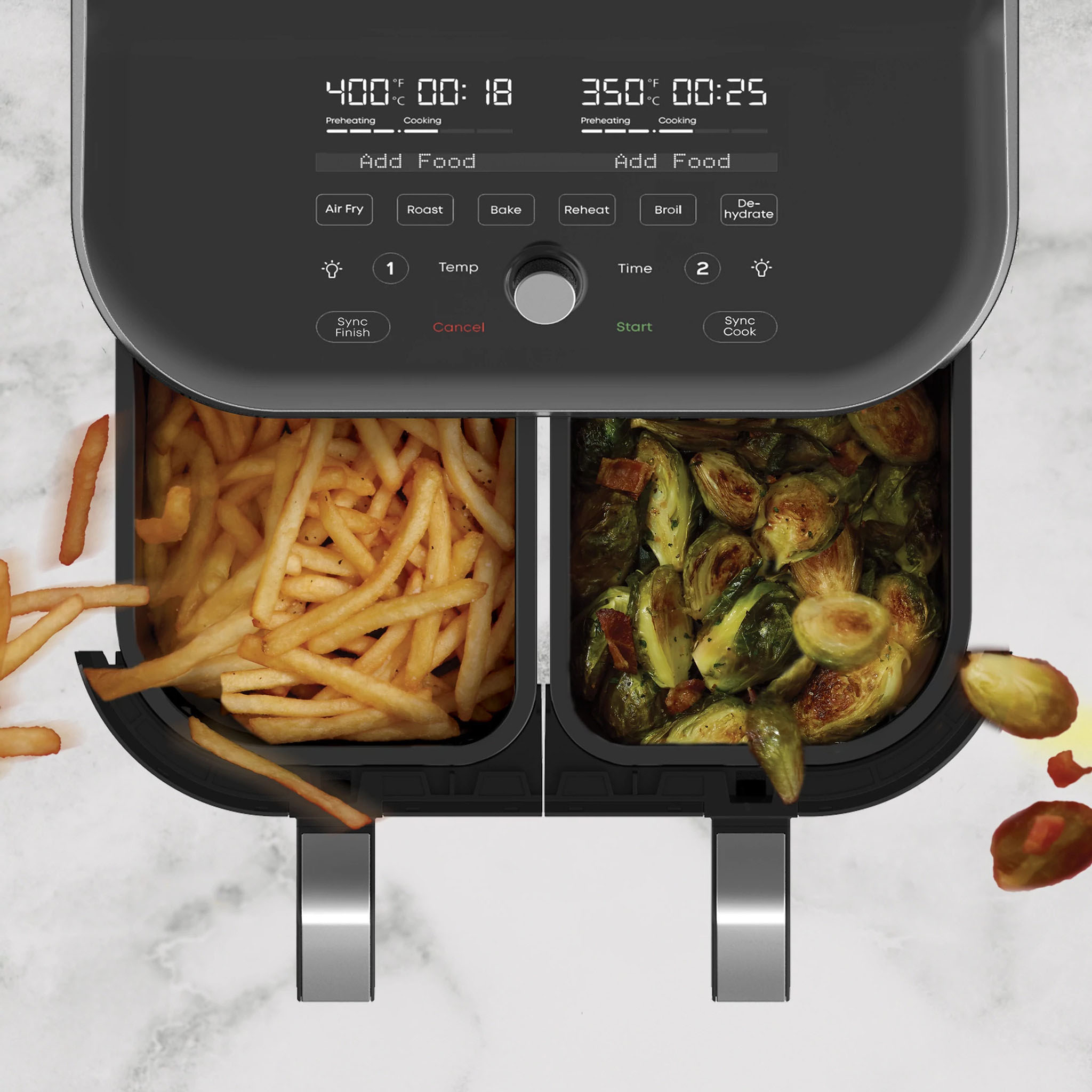 Simply Brands — Dual Basket Air Fryer