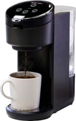 Instant Pot - Solo Single-Serve Coffee Maker, Compatible with K-Cup® Pods - Black - Front_Zoom