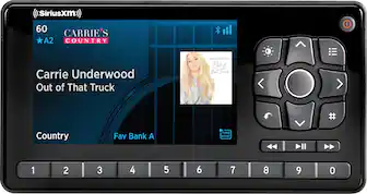 Front. SiriusXM - Roady BT Satellite Radio - Black.