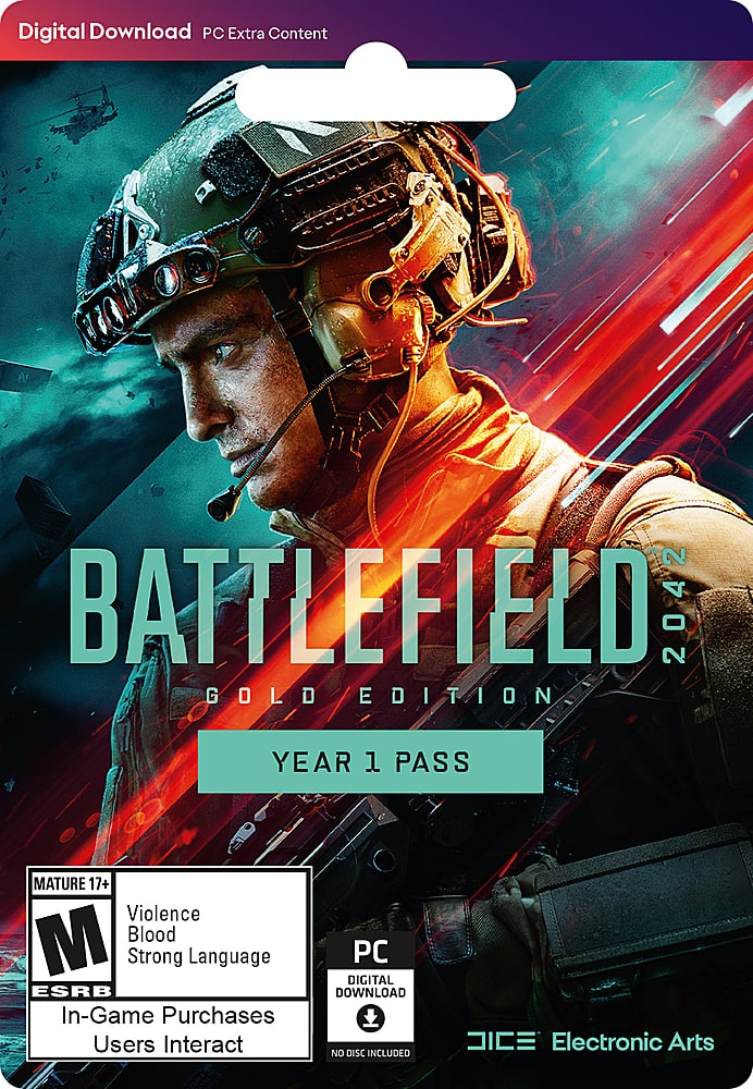 Front. Electronic Arts - Battlefield 2042 Year 1 Pass.