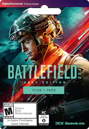 Front. Electronic Arts - Battlefield 2042 Year 1 Pass. - M (Mature 17+)