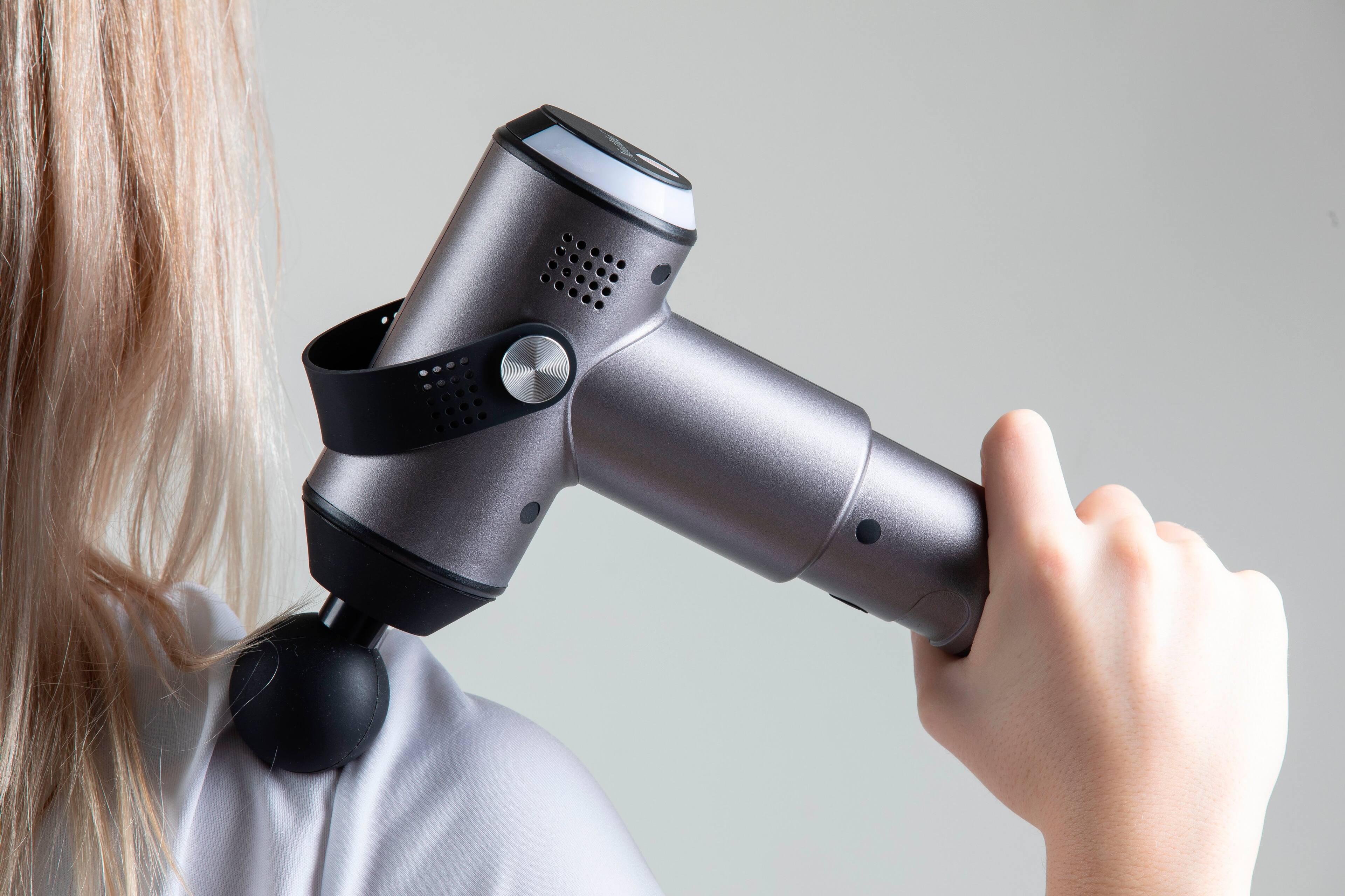 Alt View 19. NuvoMed - RX-2 Pro Hot and Cold Therapy Portable Impact Massager - Black.