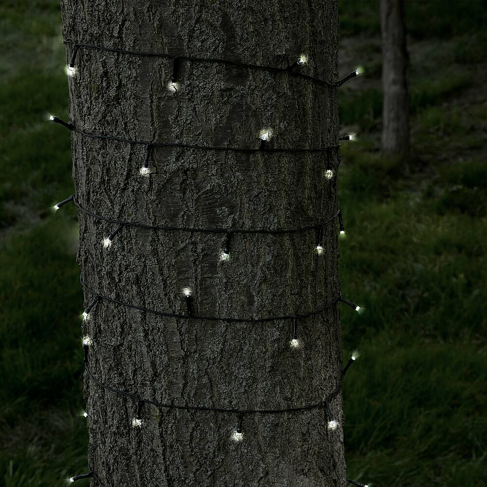 Alt View 13. Nature Spring - Solar Powered Path Lights (Set of 8) - Green.
