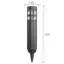Alt View 12. Nature Spring - Solar Path Bollard Lights Set of 8 - Black.