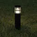 Alt View 15. Nature Spring - Solar Path Bollard Lights Set of 8 - Black.