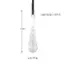 Alt View 12. Nature Spring - Solar Powered String Lights Set of 2 - Cool White.