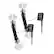 Alt View 16. Nature Spring - Solar Powered String Lights Set of 2 - Cool White.