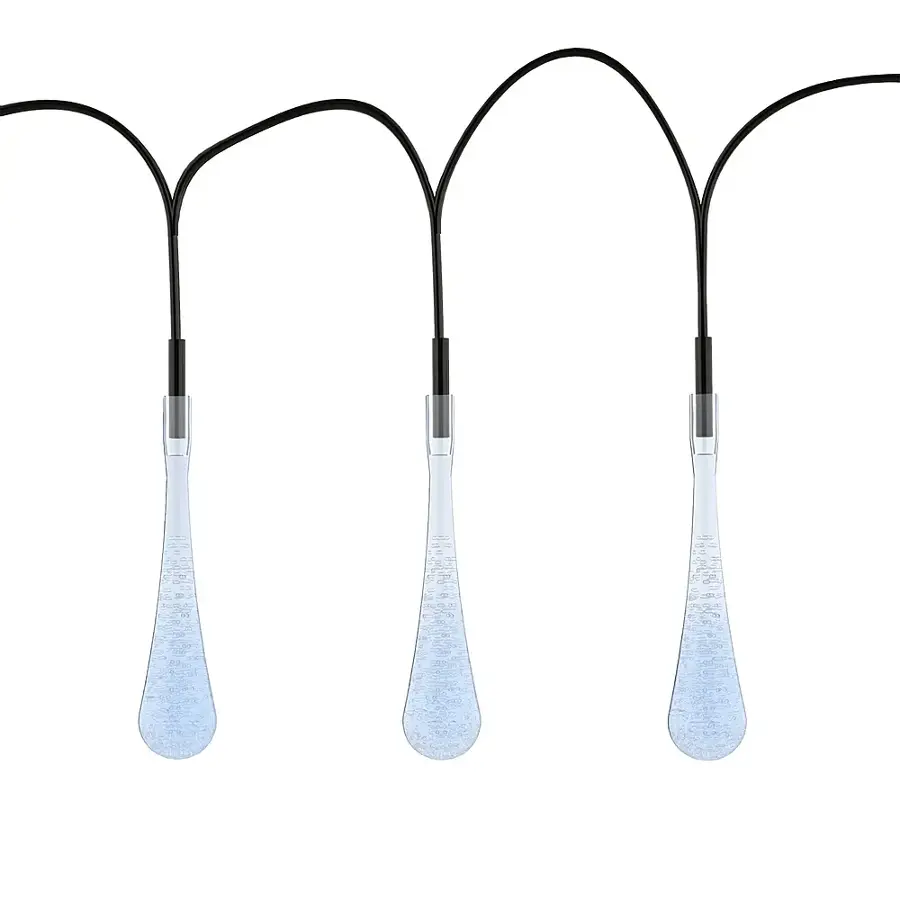 Alt View 18. Nature Spring - Solar Powered String Lights Set of 2 - Cool White.
