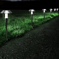 Nature Spring - Solar Pathway Lights Set of 6 - Stainless Steel - Alt_View_Zoom_11