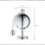 Alt View 12. Nature Spring - Tabletop Metal Citronella Torch Lamp - Stainless Steel.