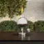 Alt View 13. Nature Spring - Tabletop Metal Citronella Torch Lamp - Stainless Steel.