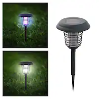 Nature Spring - LED Solar Pathway Light and Bug Zapper - Black - Alt_View_Zoom_11