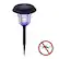 Alt View 15. Nature Spring - LED Solar Pathway Light and Bug Zapper - Black.