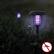 Alt View 16. Nature Spring - LED Solar Pathway Light and Bug Zapper - Black.