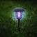 Alt View 17. Nature Spring - LED Solar Pathway Light and Bug Zapper - Black.