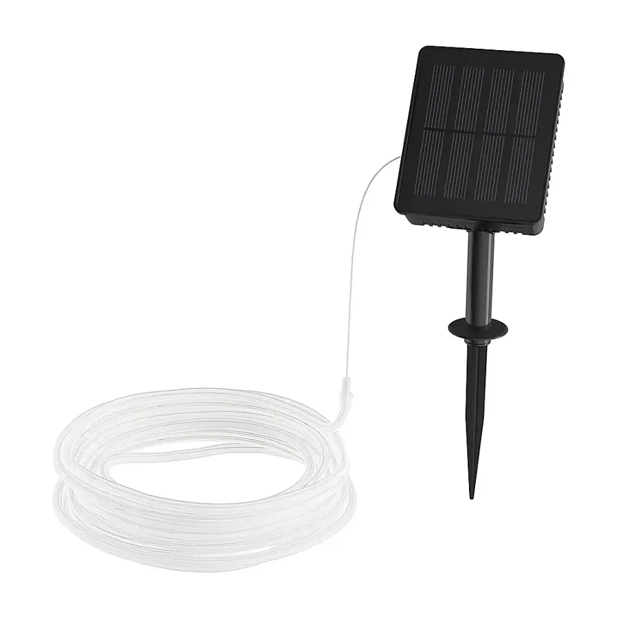 Alt View 18. Nature Spring - 38-Foot Outdoor Solar Rope Light - Warm White.
